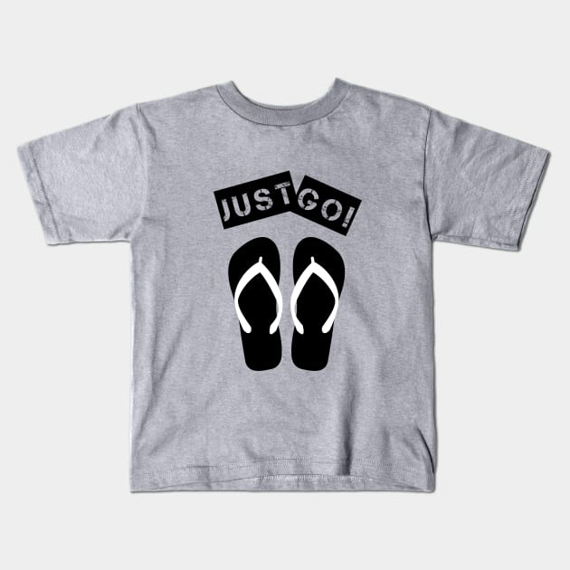 Just Go! Kids T-Shirt by emanuelacarratoni